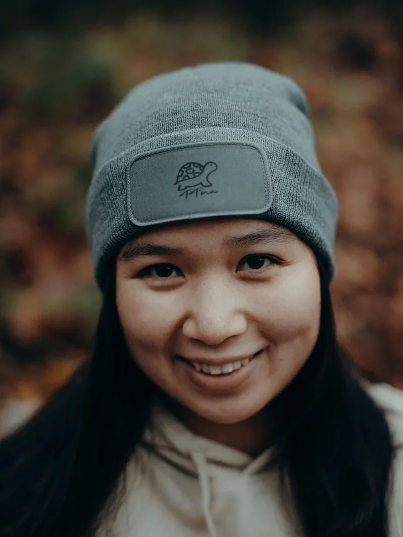 Bonnet gris clair TT'ma